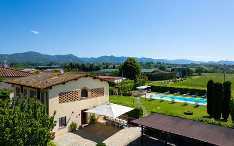 Villa Del Borgo: Udvej, Estate, Hacienda, Paraply, Have, Villa, Lawn, Svømmepøl, Udendørs Møbler, Hotel
