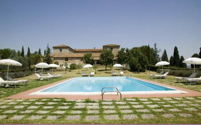 Villa Scannelli - San Quirico D'Orcia, Toscana, Italien