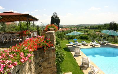 Villa Sansavino - Monte San Savino, Toscana, Italien