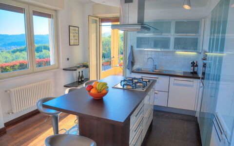 Villa Il Poggiolo Apartments - Diano Marina: Værelse, Ejendom, Møbel, Bygning, Køkken, Indretning, Hus, Hjem, Ejendom, Countertop