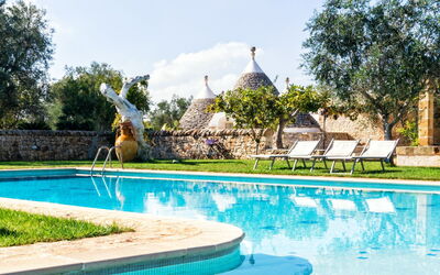 Favola dei Trulli - Trullo Acquamarina - San Michele Salentino, Apulien, Italien