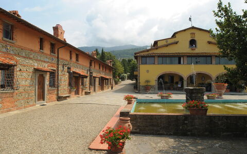 Fattoria Fronzano: Plante, Himmel, Bygning, Vindue, Ejendom, Sky, Blomst, Hus, Blomsterkrukke, Træ