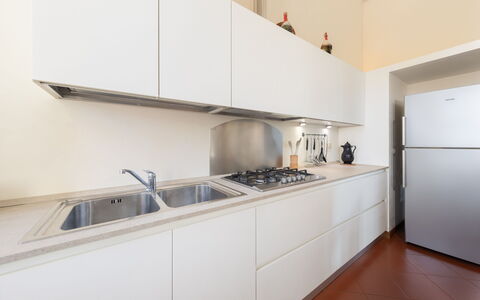 Ca' Marcello: Køkkenvask, Tap, Cabinetry, Countertop, Håndvask, Køkken, Køkken Apparat, Sanitærarmatur, Komfur, Indretning