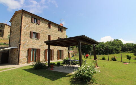 Poggio del Fabbro: Plante, Himmel, Ejendom, Sky, Bygning, Vindue, Træ, Land Lot, Græs, Hus