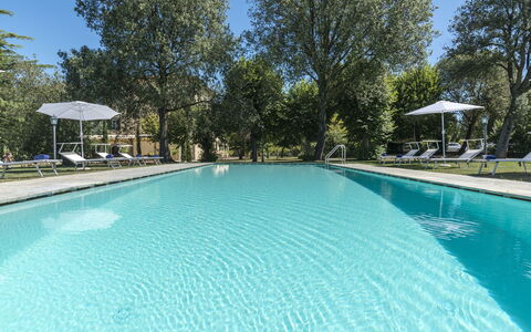Villa Ivana - Cortona: Svømmepøl, Ejendom, Ejendom, Fritid, Hus, Bygning, Estate, Udvej, Hjem, Træ