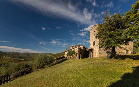 Casavecchia: Sky, Himmel, Plante, Bygning, Naturlige Landskab, Træ, Highland, Vindue, Hus, Græs