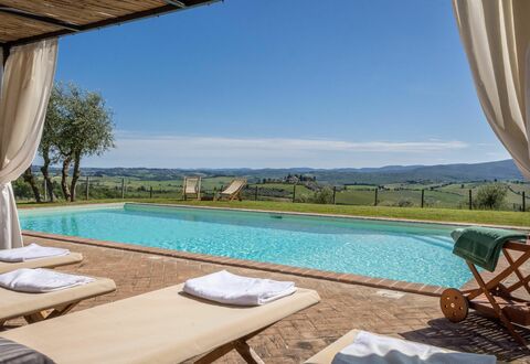 La Corte Di Campalli: Vand, Himmel, Bygning, Ejendom, Møbel, Plante, Azure, Svømmepøl, Skygge, Belysning