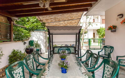 Veranda arredata