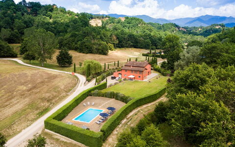 Villa Rossa: Landskab, Træ, Land Lot, Have, Landdistrikt, Lawn, Cumulus, Busk, Gård, Parkere