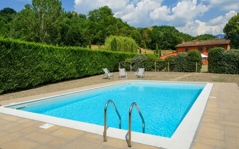 Villa Rossa: Svømmepøl, Blå, Ejendom, Fritid, Aqua, Ejendom, Busk, Azure, Turquoise