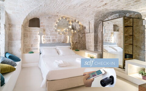 Feriebolig:&nbsp;Room Romantic Grotta Dei Millenari 6