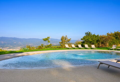 Villa Campestri: Vand, Himmel, Plante, Naturlige Landskab, Svømmepøl, Træ, Udendørs Møbler, Fritid, Landskab, Græs
