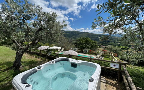 Villa Patrizia: Sky, Plante, Vand, Himmel, Natur, Botanik, Træ, Svømmepøl, Naturlige Landskab