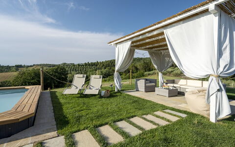 Villa Zara: Himmel, Ejendom, Plante, Sky, Skygge, Vand, Telt, Land Lot, Græs, Fritid