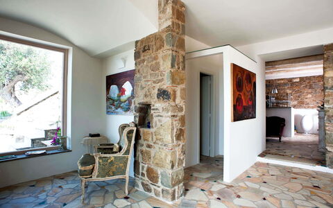 Pietramare - Castellabate, Campania: Billedramme, Træ, Indretning, Etage, Gulvbelægning, Hal, Vindue, Stue, Hårdttræ, Stol