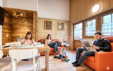 Feriebolig:&nbsp;Chalet Borgo Walser Testa 6