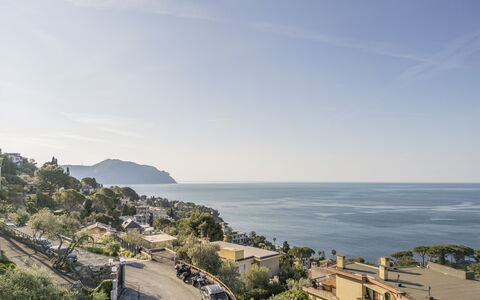 Pieve Ligure Seaside View, Wifi: Kyst, Horisont, Coastal Og Oceaniske Landskabsformer, Hav, Landskab, Ocean, Kyst, Hill Station, Strand, Promontory