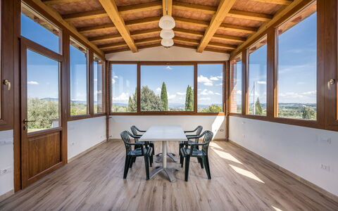 Villacolle 1, Poggio a Caiano, Hot Tub, Wifi, Ac: Himmel, Ejendom, Møbel, Bygning, Vindue, Bord, Træ, Skygge, Indretning, Arkitektur