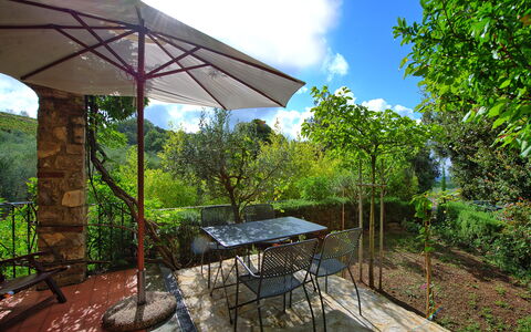 Casa Minuccia: Plante, Ejendom, Himmel, Plantesamfund, Sky, Skygge, Bord, Botanik, Udendørs Møbler, Bygning