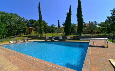 Villa Il Troscione - San Casciano dei Bagni, Toscana, Italien