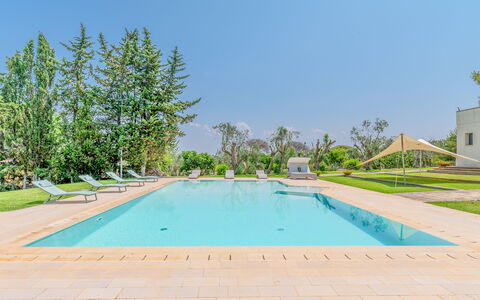 Masseria Ceratonia: Svømmepøl, Udvej, Have, Landscaping, Skygge, Eco Hotel, Design, Parkere, Hacienda