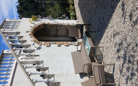 Villa dei Sogni: Væg, Kompositmateriale, Jern, Beton, Dagslys, Altan