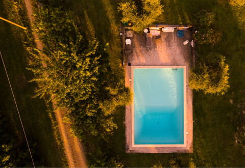 Podere Torre: Svømmepøl, Vand, Afspejling, Udvej, Fritid, Eco Hotel, Thermae, Ferieby, Water Feature, Reflekterende Pool