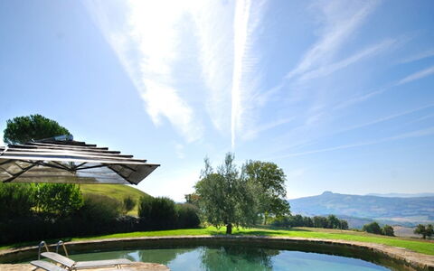 Case Belle: Blå, Landskab, Sollys, Landscaping, Afspejling, Dam, Water Feature