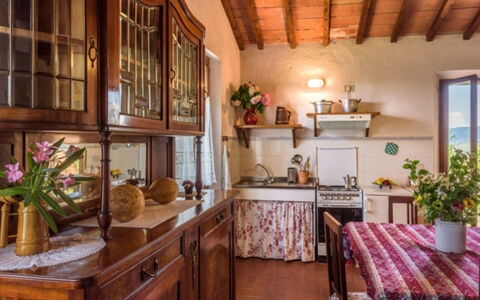 Podere del Mezzadro: Møbel, Træ, Indretning, Gulvbelægning, Bord, Hjem, Cabinetry, Køkken & Spisebord, Værelse, Køkken