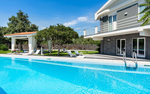 Villa del Faro: Svømmepøl, Udvej, Estate, Skygge, Villa, Eco Hotel, Ferieby