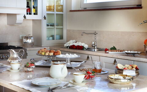 Tenuta le Selve: Bordservice, Serveware, Indretning, Møbel, Tallerkner, Porcelæn, Frugt, Drinkware, Mad