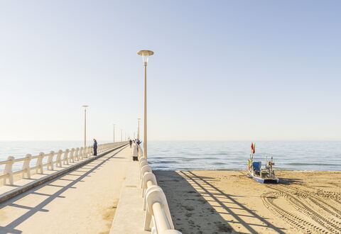 Casa Liliana Ac, Wifi, Forte Dei Marmi: Hav, Horisont, Ocean, Coastal Og Oceaniske Landskabsformer, Kyst, Strand, Kyst, Walkway, Boardwalk