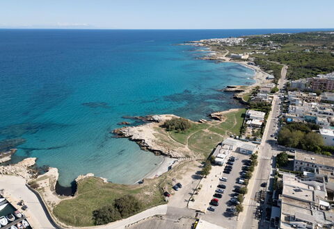 Villetta The Panoramic Rooftop, Wi-fi, San Foca: Himmel, Blå, Vand, Vandressourcer, Krop Af Vand, Kyst, Coastal Og Oceaniske Landskabsformer, Strand, Horisont, Hav