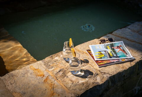 Town House Garden: Flise, Svømmepøl, Water Feature