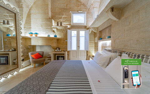 Feriebolig:&nbsp;Timilia - Romantic Room - Borgo Bianco