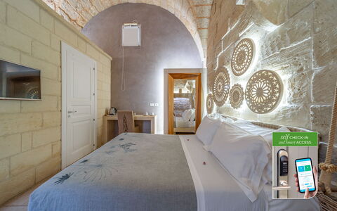 Feriebolig:&nbsp;Odisseo - Romantic Room - Borgo Bianco