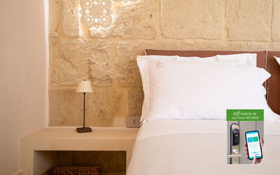 Feriebolig:&nbsp;Cicerella - Romantic Room - Borgo Bianco