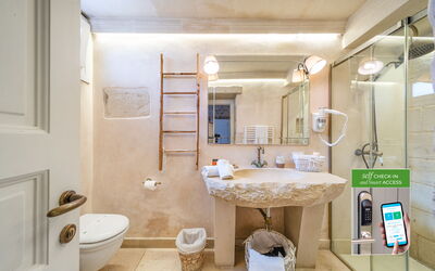 Feriebolig:&nbsp;Senatore Cappelli - Deluxe Room With Bath Tub - Co