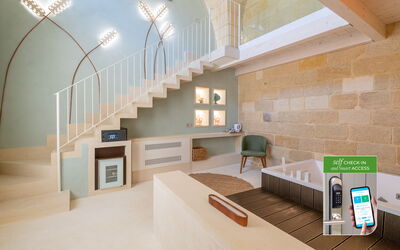 Feriebolig:&nbsp;Drusilla - Deluxe Room with Bath Tub - Borgo Bianc