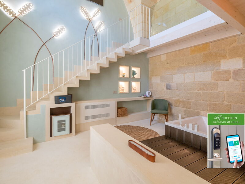 Feriebolig:&nbsp;Drusilla - Deluxe Room with Bath Tub - Borgo Bianc