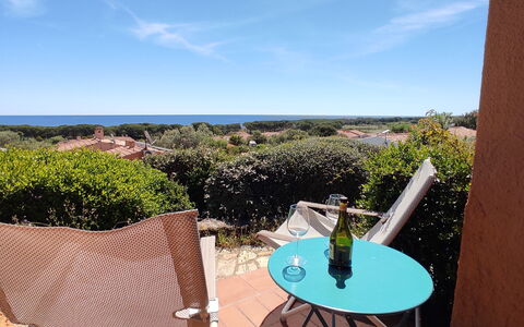 Villetta Oasi Belvedere, Budoni, Wifi, Ac: Møbel, Udendørs Møbler, Stol, Udendørs Bord, Skygge, Altan, Kaffebord, Eco Hotel, Foldestol, Armlæn