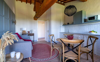 Feriebolig:&nbsp;Relais Badia a Passignano - Appartamento Moscato