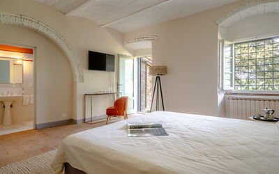Feriebolig:&nbsp;Relais Badia a Passignano - Appartamento Montepulc