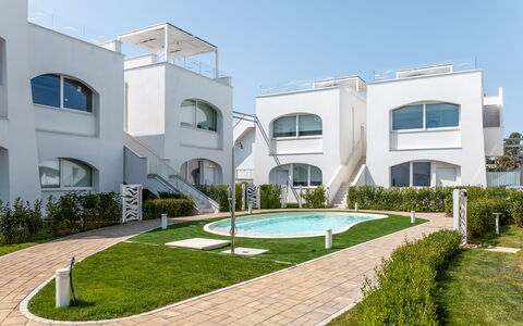 Perla Costa Conero: Skygge, Villa, Altan, Hotel, Svømmepøl, Udvej