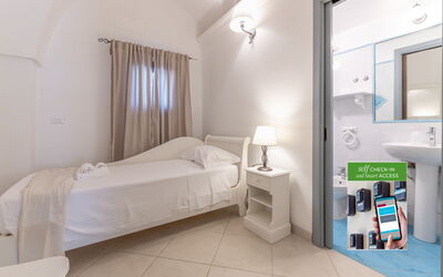 Feriebolig:&nbsp;Erica Suite by Raro Rooms - Masseria Lamagrotte