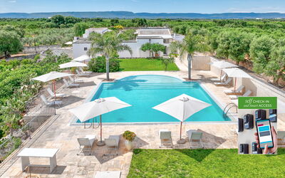 Feriebolig:&nbsp;Deluxe Room Camelia by Raro Rooms - Masseria Lamag