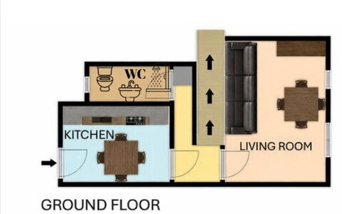 Casa La Conchiglia: Etage, Soveværelse, Seng, Design, Sengetøj