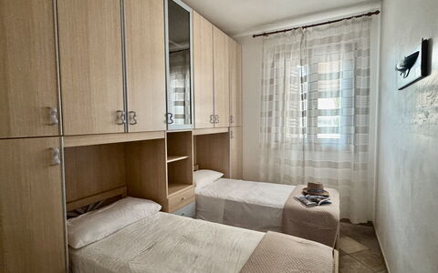 Casa Paola-connessione Starlink: Møbel, Etage, Gulvbelægning, Træ, Indretning, Seng, Soveværelse, Værelse, Lejlighed, Belysning