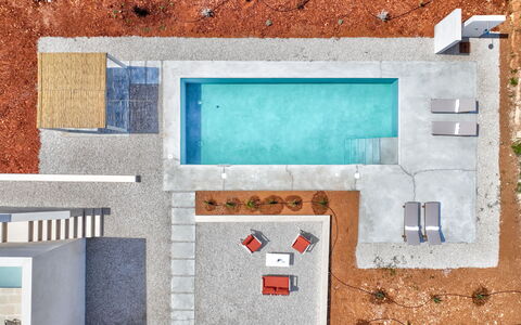 Casa Vita Bella: Svømmepøl, Kompositmateriale, Beton, Design, Udendørs Møbler, Liggestol, Flise, Udvej