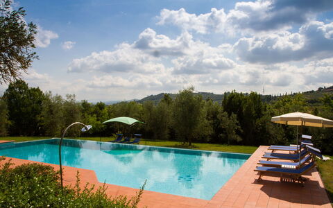 Relais de Ricci: Blå, Svømmepøl, Udvej, Eco Hotel, Estate, Hacienda, Have, Udendørs Møbler, Landscaping, Thermae